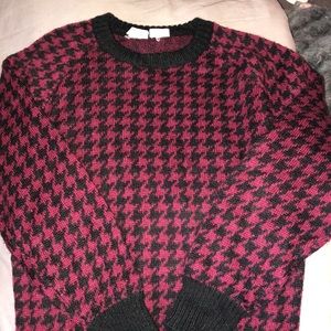 Vintage LeChateau Houndstooth Sweater